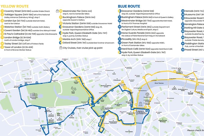 London Tootbus Hop-on Hop-off (Optional Thames Cruise) - Where the Routes Start and How to Use Them Smartly
