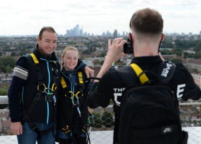 London: Tottenham Hotspur Stadium Skywalk Experience - The Dare Skywalk edge: views, glass sections, and the pro photographer