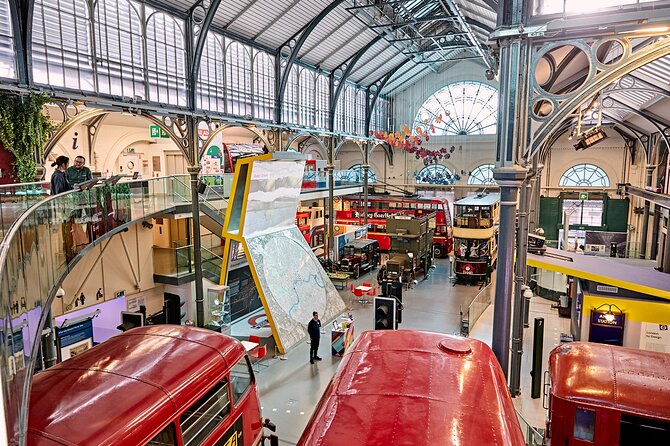 London Transport Museum One Day Ticket - Entering The Museum and Getting Your Bearings Fast