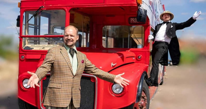 London Vintage Bus Tour: Live Comedy Sightseeing Show - Key highlights before you board