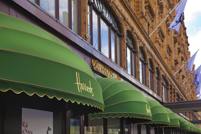 London Vintage Bus Tour with Cream Tea at Harrods - Harrods cream tea at The Georgian: scones, jam, and sparkling wine