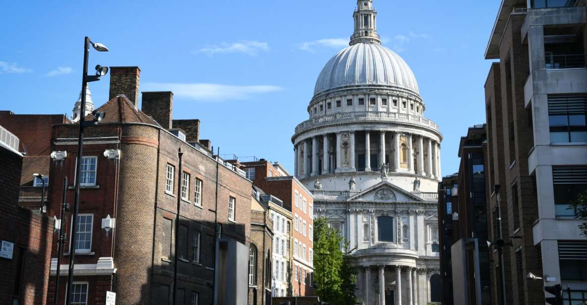 London: Westminster Walking Tour & St Paul's Cathedral Entry - Trafalgar Square: a quick guided look at London’s public face