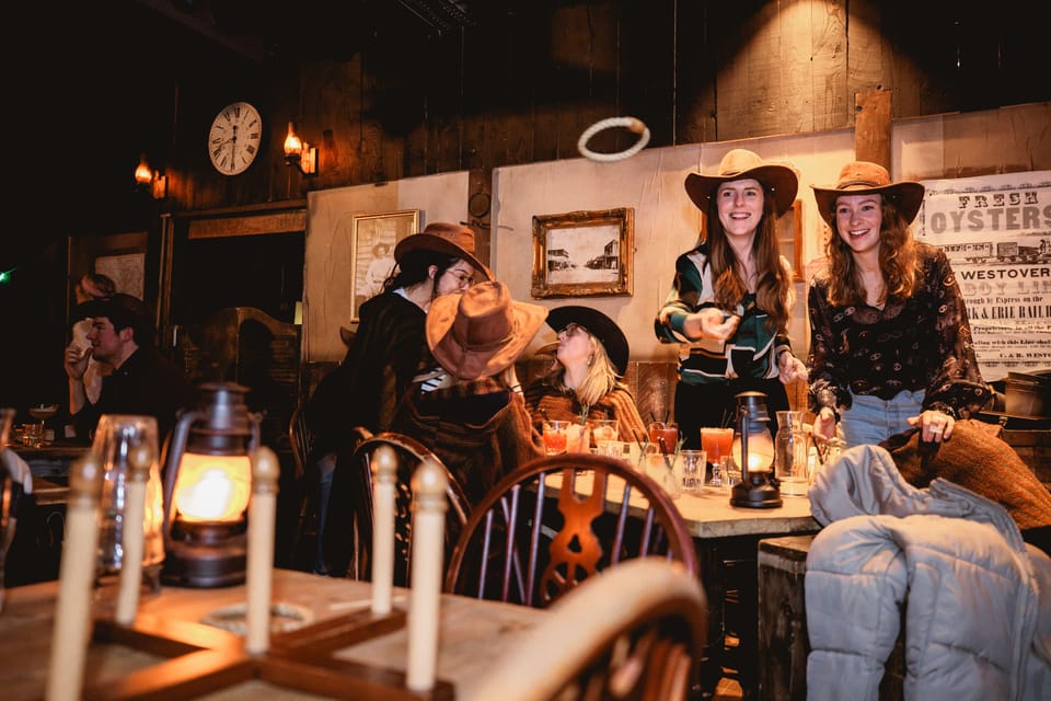 London: Wild West Saloon Immersive Cocktail Experience - Western Tailors and Why the Costume Matters