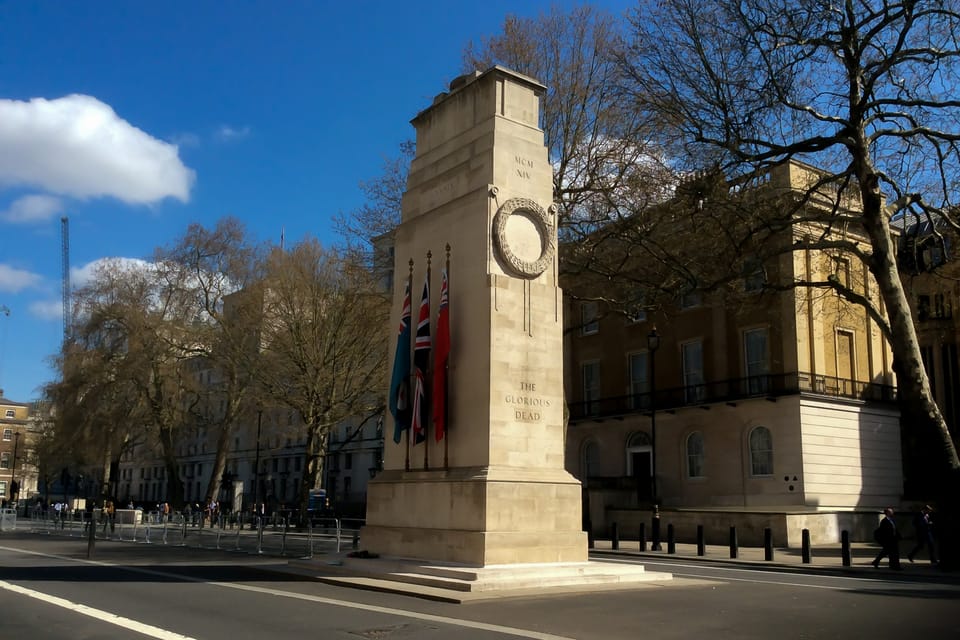 London: Winston Churchill Walking Tour with War Rooms Ticket - From the Criterion Theatre: starting your walk with momentum