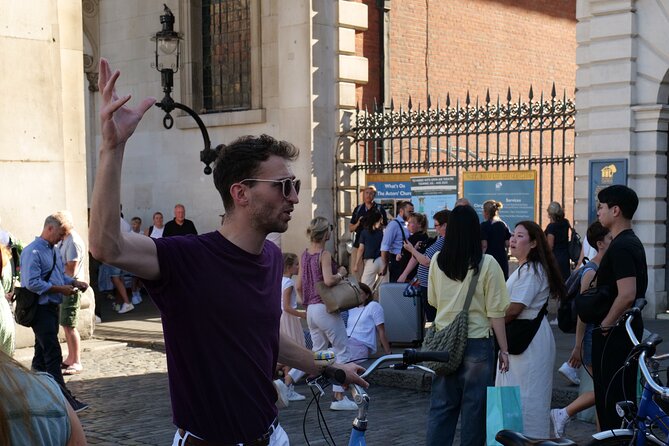 Love London Bike Tour - Covent Garden stop: classic market energy without losing your whole evening
