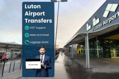Luton Airport Taxi - Private Transfer to/from London - Meet-and-Greet Timing: Name Board, Waiting Window, and Customs Buffer