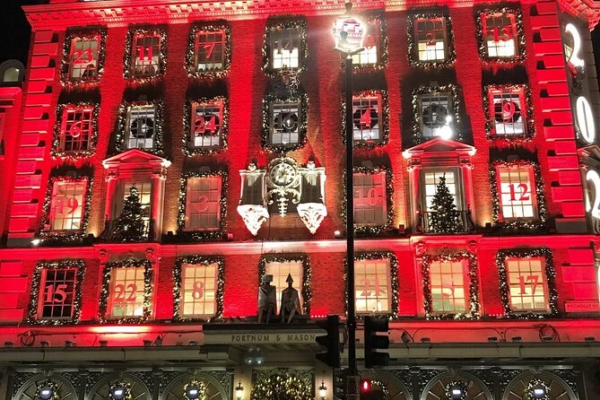 Magical London Christmas Lights Walking Tour with a Londoner - Leicester Square: Holiday Lights, Market Treats, and the Crowd Reality Check