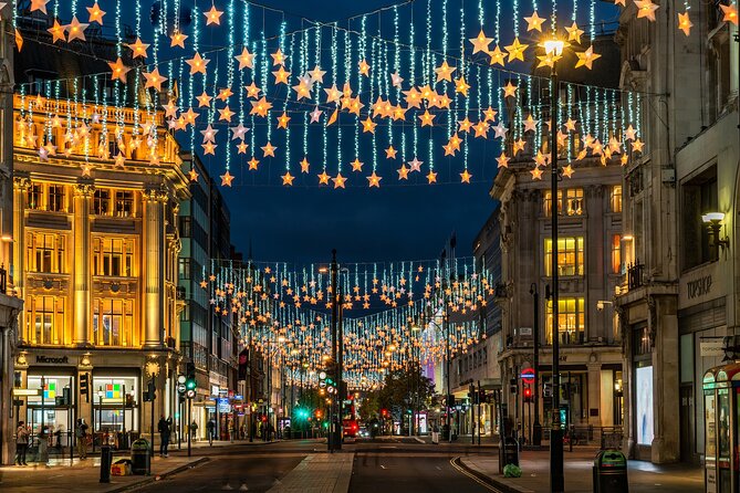 Magical London Christmas Lights Walking Tour with a Londoner - Regent Street: The Famous Light Canopy That Makes the Whole Walk Feel Like a Show