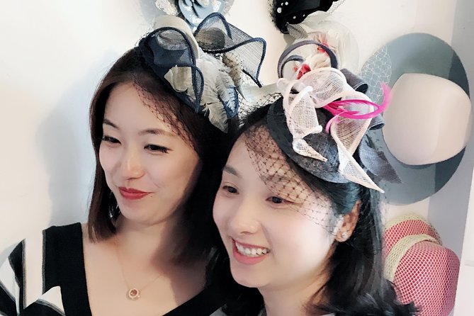 Make a Fascinator Hat with a Designer in London - Trimming and decorating: choosing your look while following the method