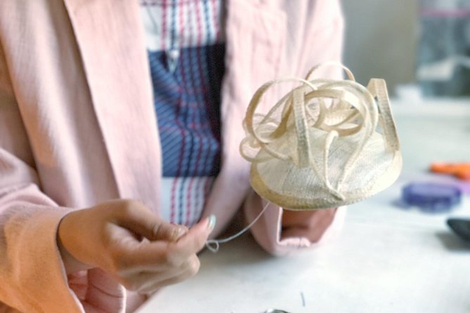 Make a Fascinator Hat with a Designer in London - What you take home: a custom fascinator plus skills to make more