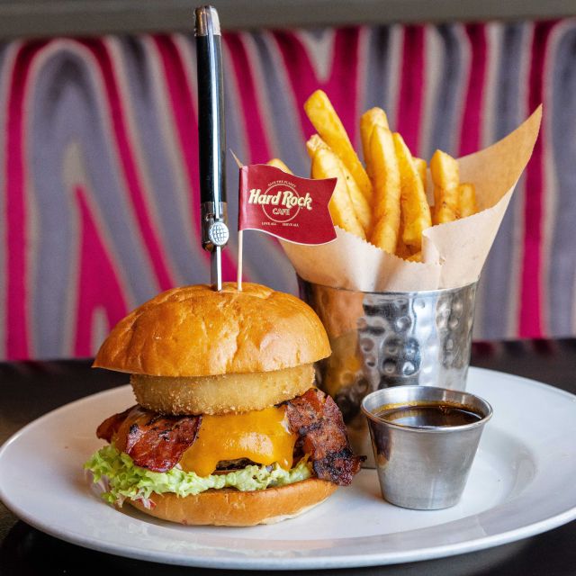 Picadilly Circus: Hard Rock Cafe Set Menu Lunch or Dinner - Walk In and Get the Memorabilia Show, Minus the Effort