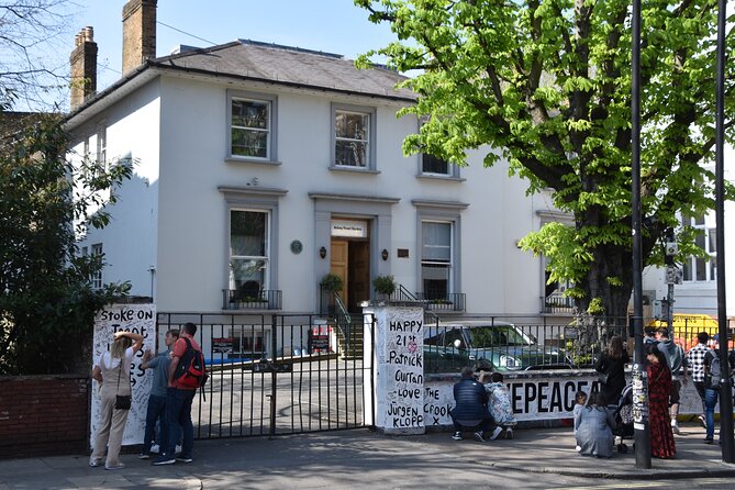 Private Beatles Taxi Tour of London - Soho Square, Rupert Court, and the “Surgery” office detail