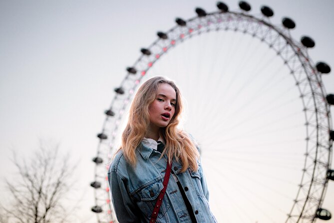 Private Photoshoot Outside The London Eye - Cost and value: $100.82 per group up to 10