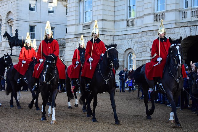 Private Walking tour London, Buckingham Palace to Big Ben and much more - Whitehall and Horse Guards Parade: the rain-or-shine parade feel