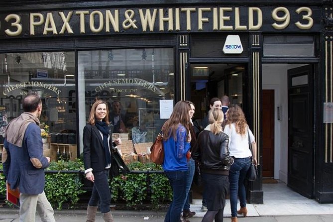 Royal English Walking Food Tour With London Food Tours - Princes Arcade: the royal-shopping mood-setter