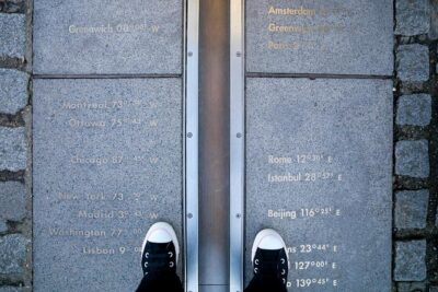 Royal Observatory Greenwich & Prime Meridian Entry Ticket London - Meridian Courtyard: One Foot East, One Foot West