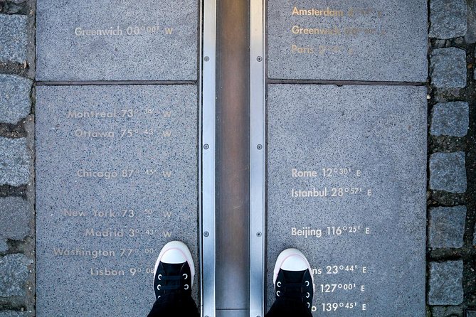 Royal Observatory Greenwich & Prime Meridian Entry Ticket London - Meridian Courtyard: One Foot East, One Foot West