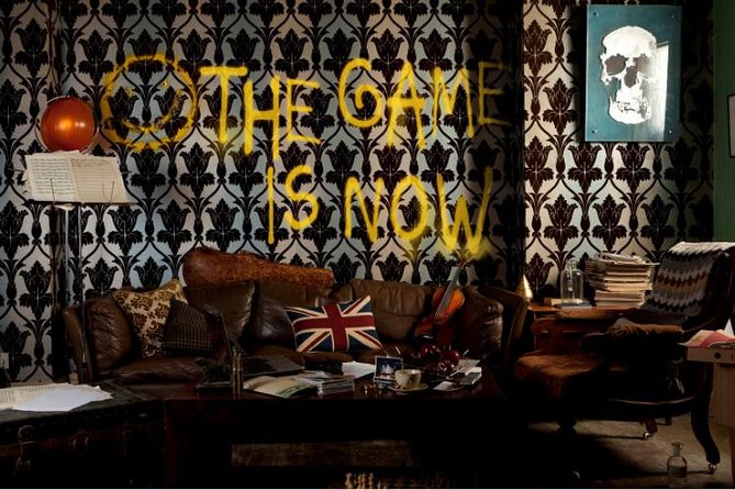 Sherlock: The Official Live Game - The escape-room flow: puzzles built around a recruitment mission