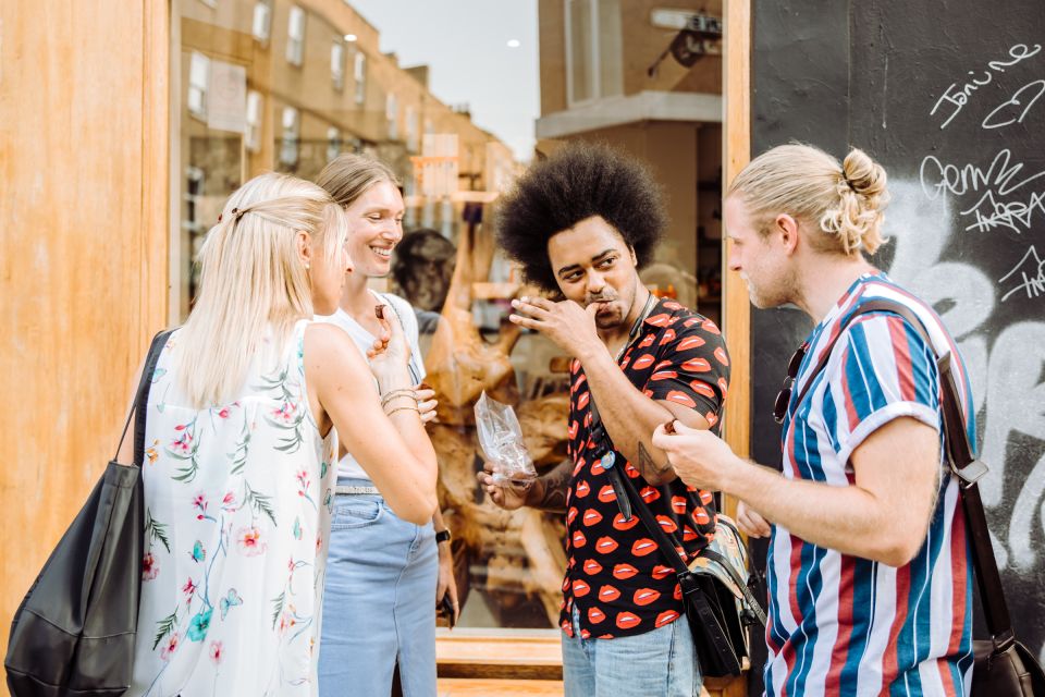 Shoreditch: Street Art & Hidden Gems with a Local Host - Brick Lane: Food Stalls, Independent Shops, and the Neighborhood Buzz
