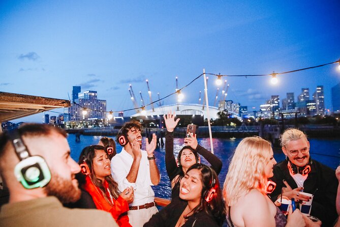 Silent Disco London Thames Boat Party - Timing and what 3 to 4 hours feels like