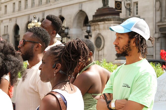 Slave Trade Money Trail Tour in the City of London - Stop 2: The Royal Exchange and commercial power you can see