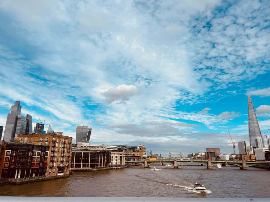 Southwark to Shoreditch Shakespeare Promenade - Crossing to Millennium Bridge and beyond