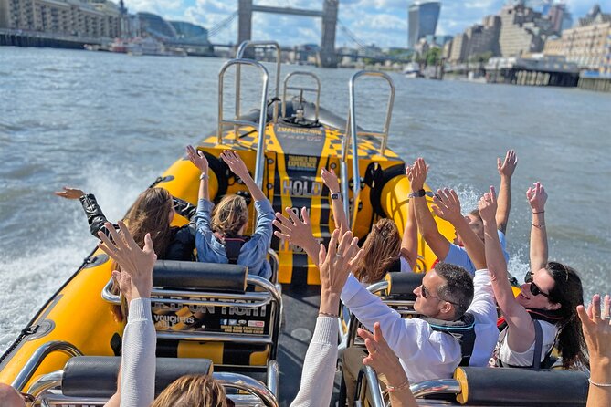 Speedboat Sightseeing: Embankment OR Westminster Pier -45 Minutes - A 45-minute Thames speedboat that beats the usual sightseeing grind