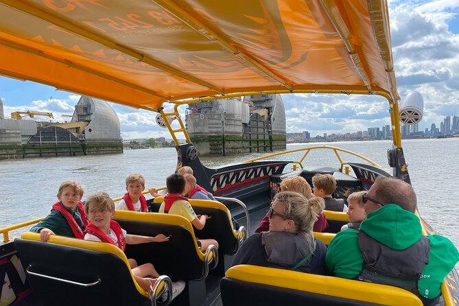 Speedboat 'THE THAMES BEAST' from Tower Millennium Pier - 40 mins - Price and value: $78.15 for speed, sights, and a small group