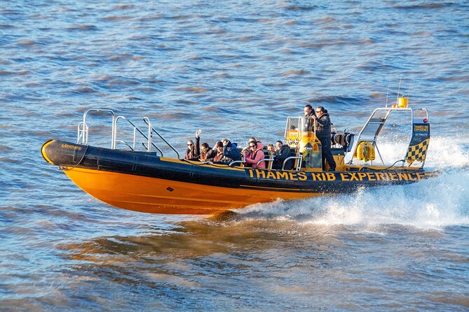 Speedboat 'Ultimate Tower Blast' from Tower Millennium Pier - 40 minutes - The Thames Barrier stretch and the Shard return shot