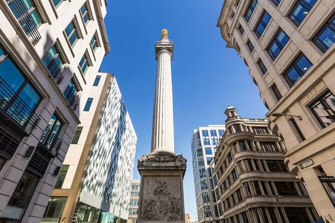 The City of London Food Tour with 10+ Tastings - The Monument to the Great Fire of London and Surprise Snacks