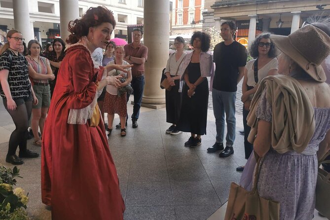 Theatrical Walking Tour with Harlots, Strumpets and Tarts - Performance style: laughs, blush-worthy jokes, and a darker edge