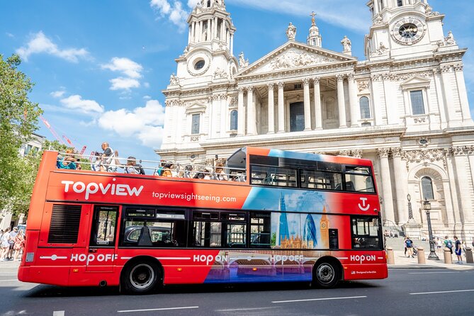 TopView® 24 Hr Hop on Hop off Bus Tour with River Cruise & Walks - Thames River Cruise: The Waterfront Reset You’ll Actually Remember