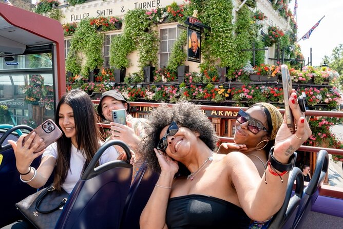 TopView® Hop-On Hop-Off London Discover Pass: 48-120 Hours - Royal Park & Palace walk: Buckingham, St James’s Park, Trafalgar, Horse Guards