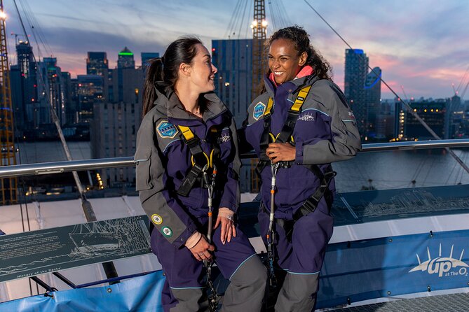 Up at The O2:Twilight Climb with Guided Tour with Panoramic Views - The O2 Twilight Climb: London’s lights from 52 metres up