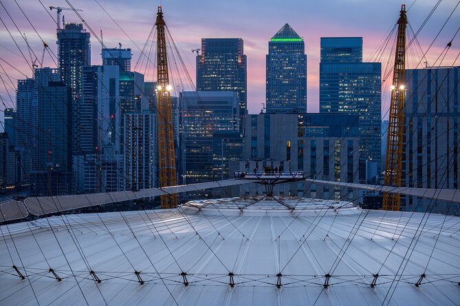 Up at The O2:Twilight Climb with Guided Tour with Panoramic Views - Meeting at Peninsula Square and getting ready