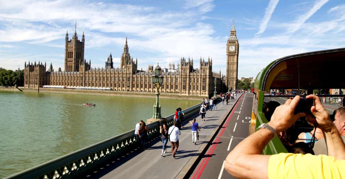 Vintage Double Decker Bus Tour & Thames River Cruise - Westminster Abbey, Big Ben, and the Houses of Parliament: more than postcard sights