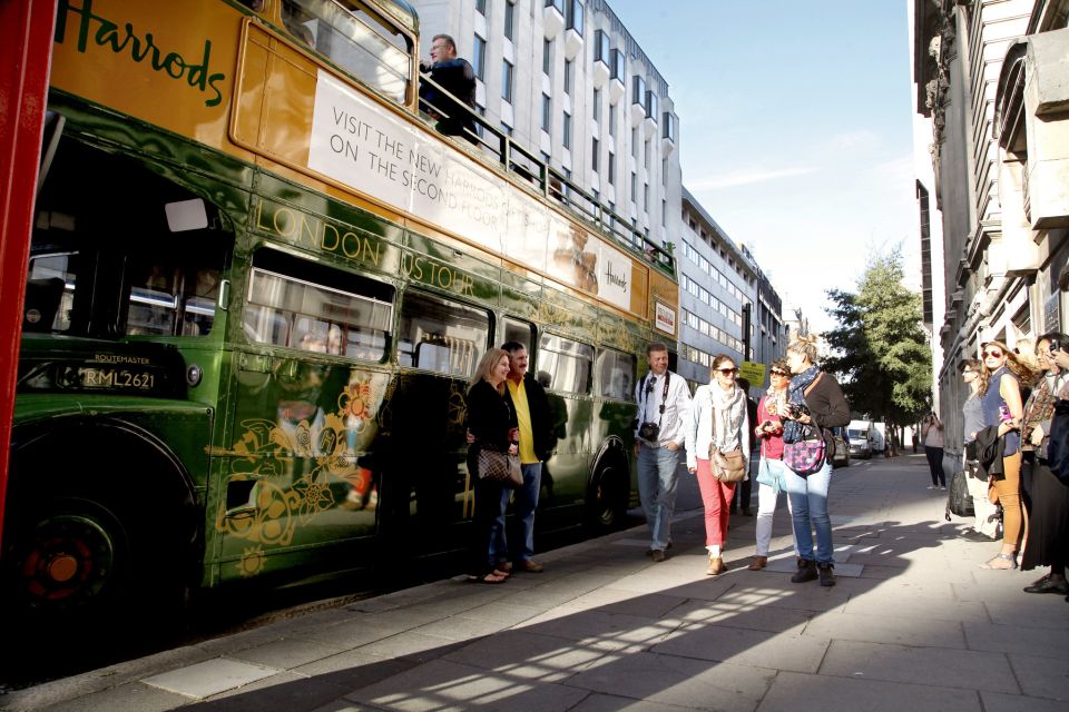 Vintage Double Decker Bus Tour & Thames River Cruise - Thames cruise between Shakespeare’s Globe and Cleopatra’s Needle