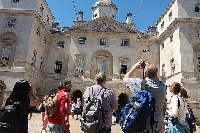 Visit Westminster Abbey & Churchill War Rooms & Westminster Tour - Horse Guards Parade and Whitehall: where the photos meet real power