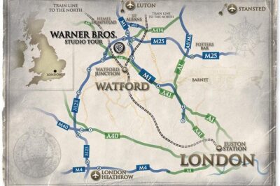 Warner Bros. Studio Tour with Transportation from London - The bus ride: comfort, noise, and the movie screen