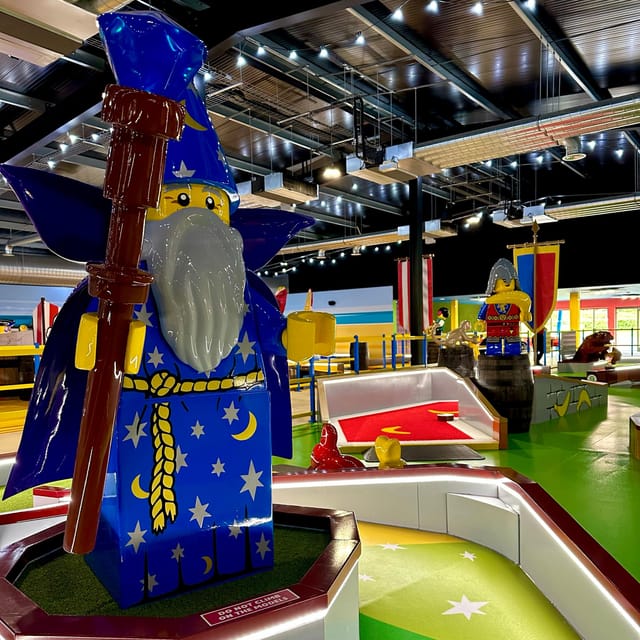 Windsor: LEGOLAND Adventure Golf - Your four courses: Space, LEGO City, Medieval, Pirates