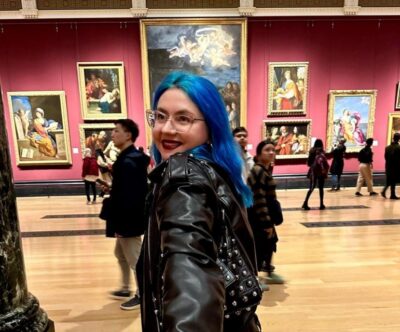 Women in art - National Gallery - Arriving in front of the National Gallery (and starting on time)